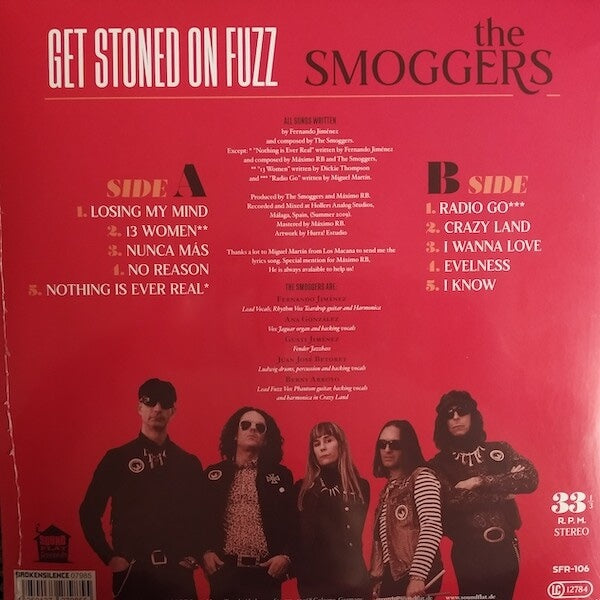 THE SMOGGERS Get Stoned On Fuzz (LP)