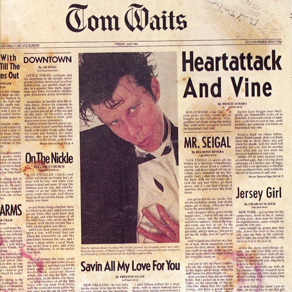 TOM WAITS Heartattack And Vine (LP)