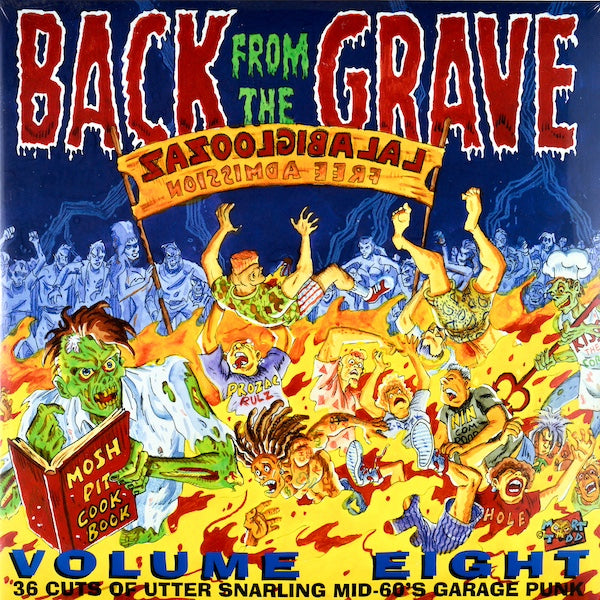 VARIOS Back From The Grave Volume 8 (36 Cuts Of Utter Snarling Mid-60's Garage Punk) (2xLP)