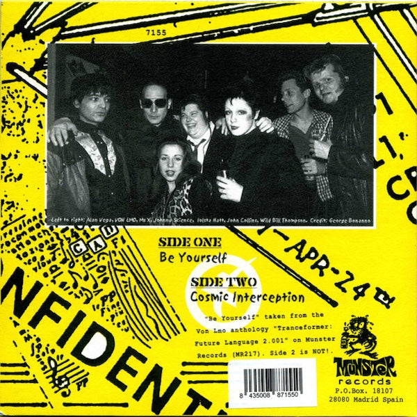 VON LMO Be Yourself (7")