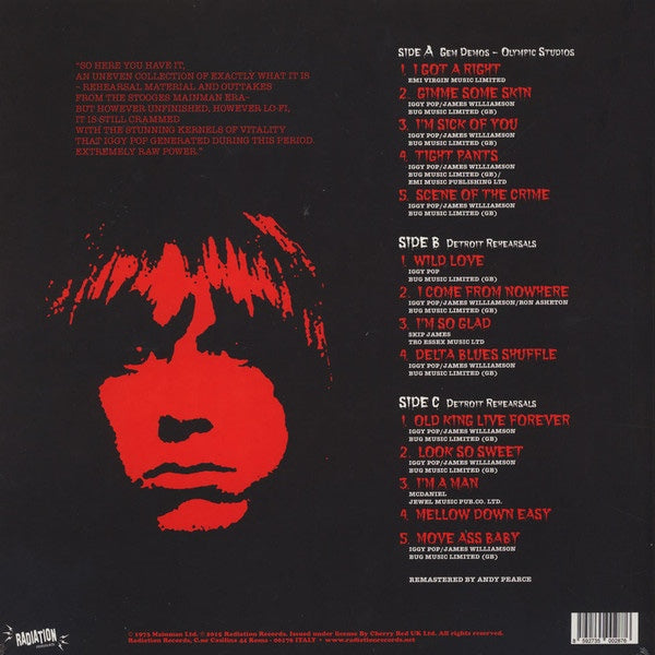 IGGY AND THE STOOGES Move Ass Baby (2xLP)