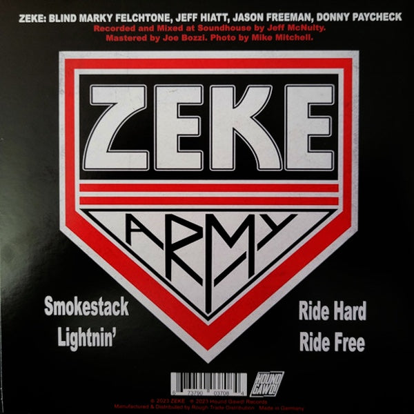 ZEKE Ride Hard Ride Free (7")
