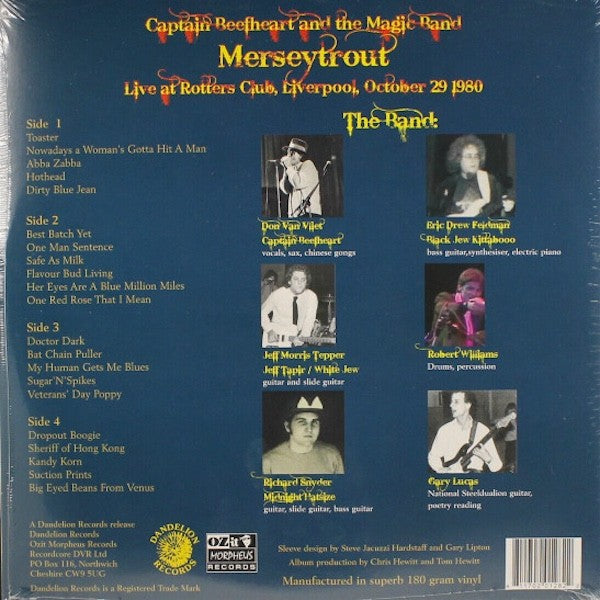 CAPTAIN BEEFHEART AND THE MAGIC BAND Merseytrout (2xLP)
