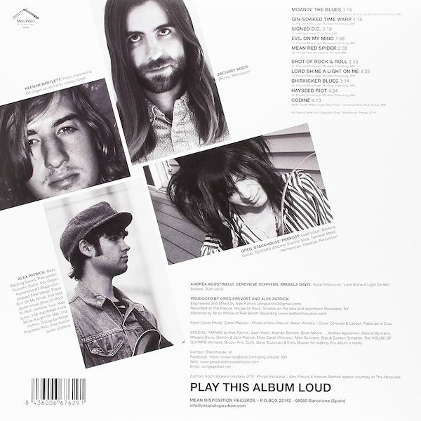 GREG 'STACKHOUSE' PREVOST Universal Vagrant (LP)