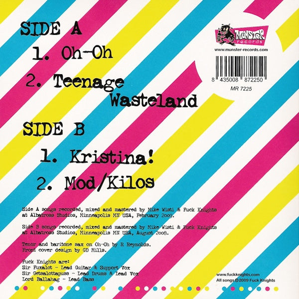 FUCK KNIGHTS Oh - Oh (7")