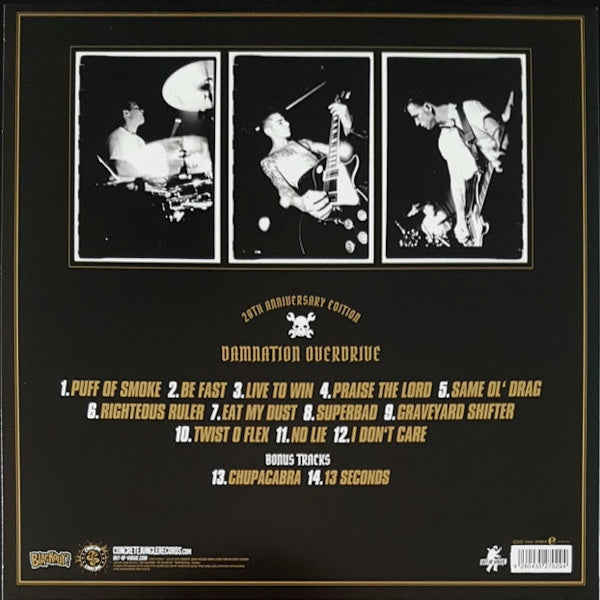 THE TURBO A.C.'s Damnation Overdrive (LP 20th Anniversary)
