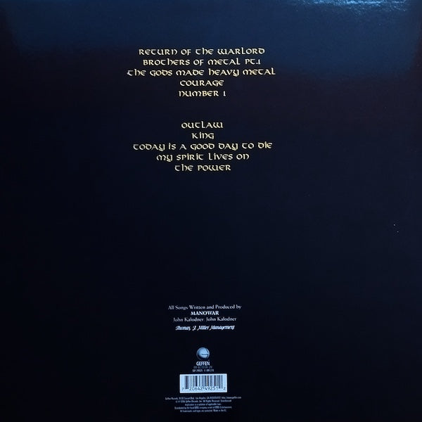 MANOWAR Louder Than Hell (LP)