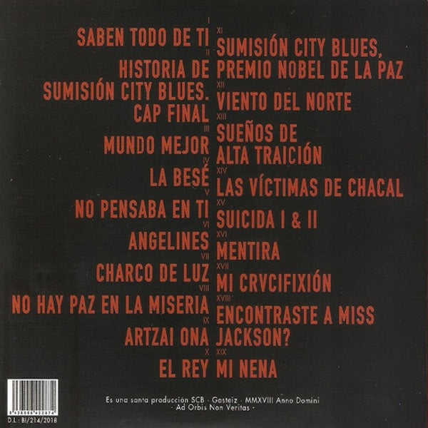 SUMISION CITY BLUES El Evangelio Según Sumisión City Blues (CD)