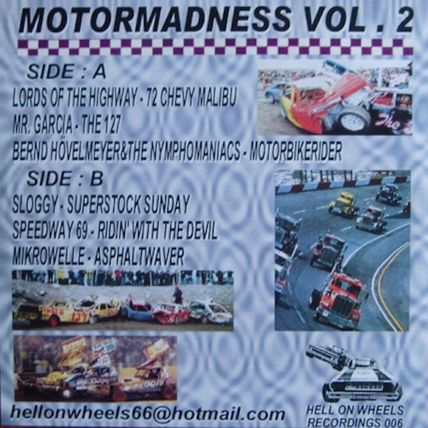 VARIOS Motormadness Vol. 2 (10")
