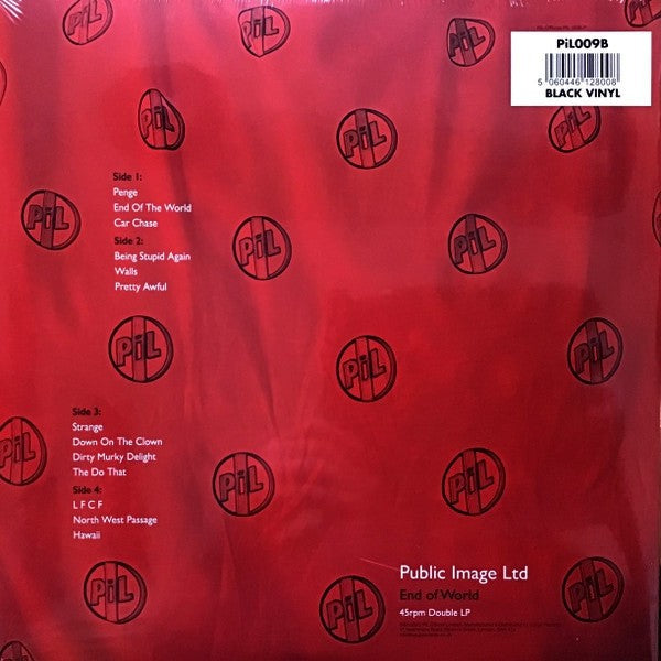 PUBLIC IMAGE LIMITED End Of World (2xLP)