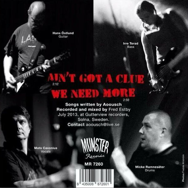 AOOUSCH! Ain't Got A Clue (7")