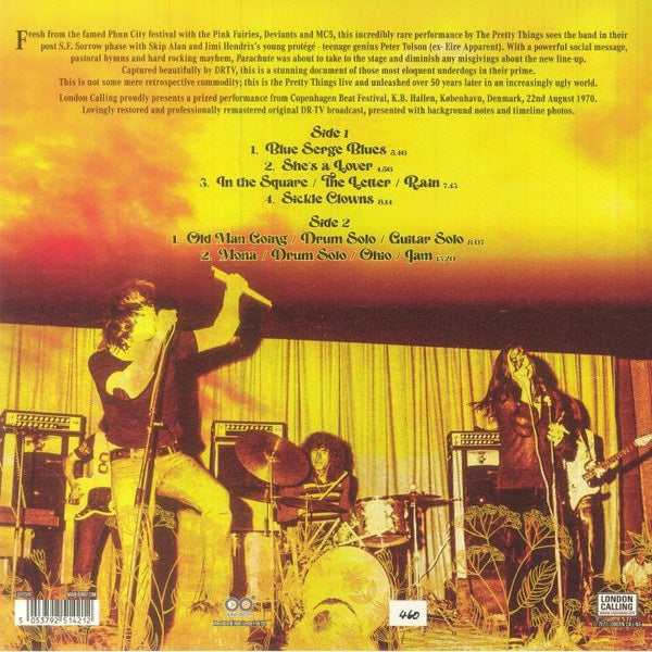 THE PRETTY THINGS Copenhagen Beat Festival 1970 (LP)