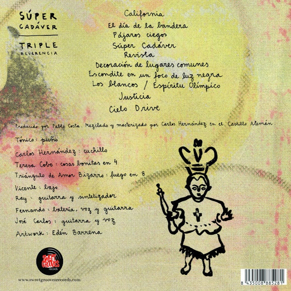 SUPER CADAVER Triple Reverencia (LP)