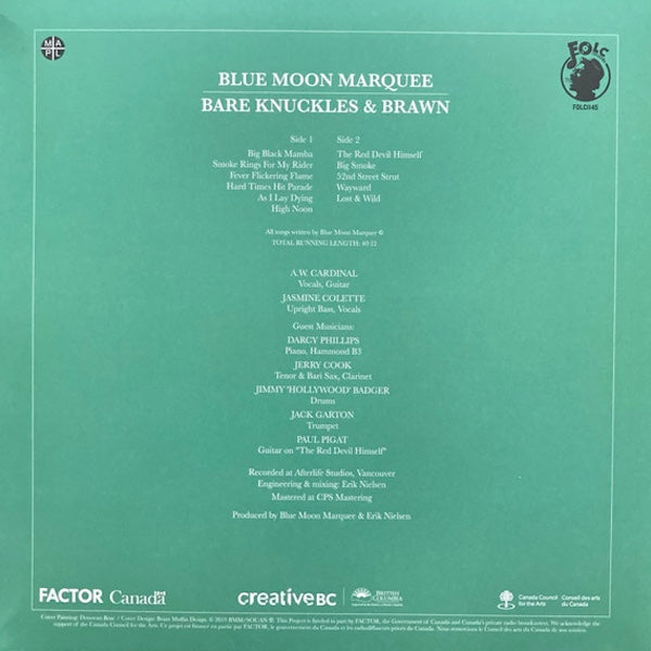 BLUE MOON MARQUEE Bare Knuckles & Brawn (LP)