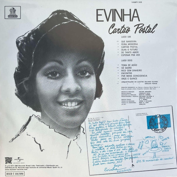 EVINHA Cartão Postal (LP)