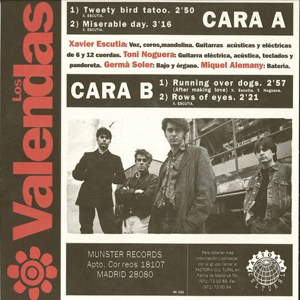 LOS VALENDAS Tweety Bird Tattoo (12")