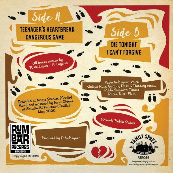 FREDDIE DILEVI Acoustic Heartbreaks (7")