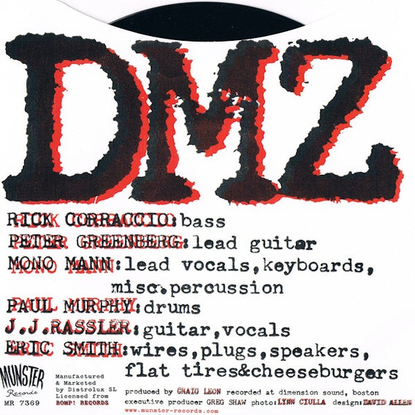 DMZ Lift Up Your Hood (7")