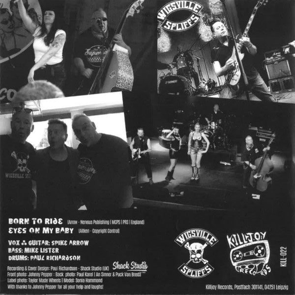 WIGSVILLE SPLIFFS Born To Ride (7")