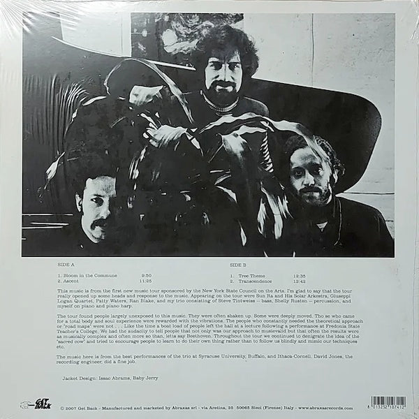 BURTON GREENE TRIO On Tour (LP)