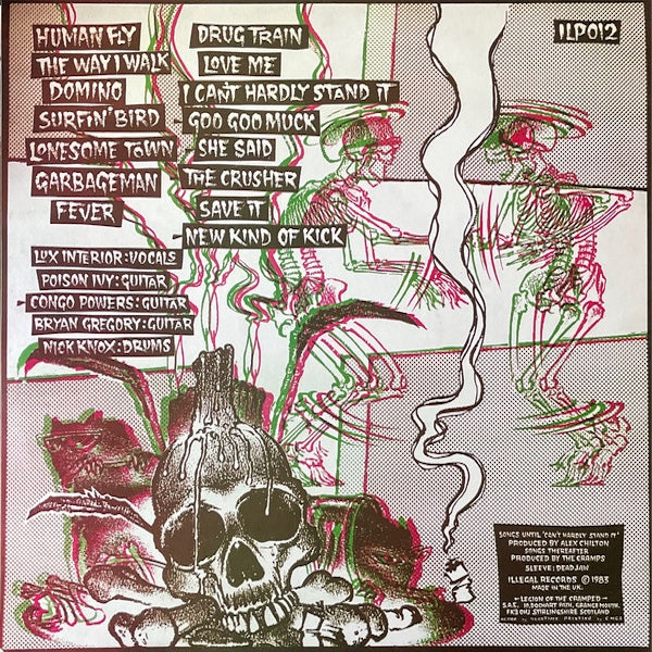 THE CRAMPS ...Off The Bone (LP)