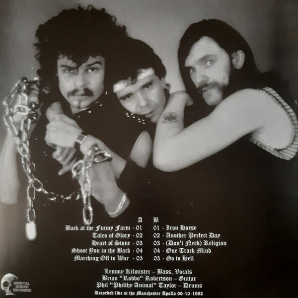 MOTORHEAD Live At Manchester Apollo 06-10-1983 (LP)