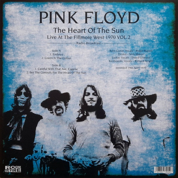 PINK FLOYD The Heart Of The Sun, Live At The Fillmore West 1970 Vol. 2 (LP)
