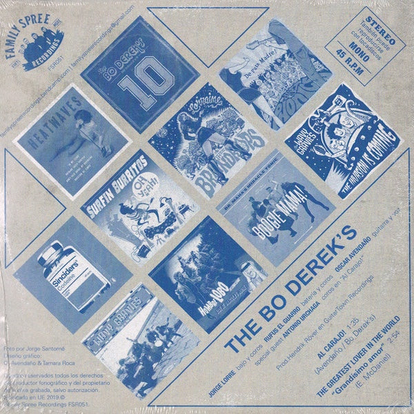 THE BO DEREK'S Al Carajo! (7")