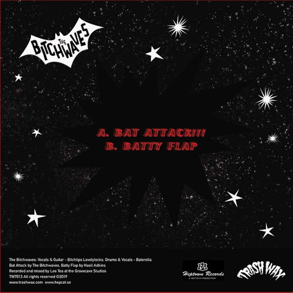 THE BITCHWAVES Batattack!!! (7")