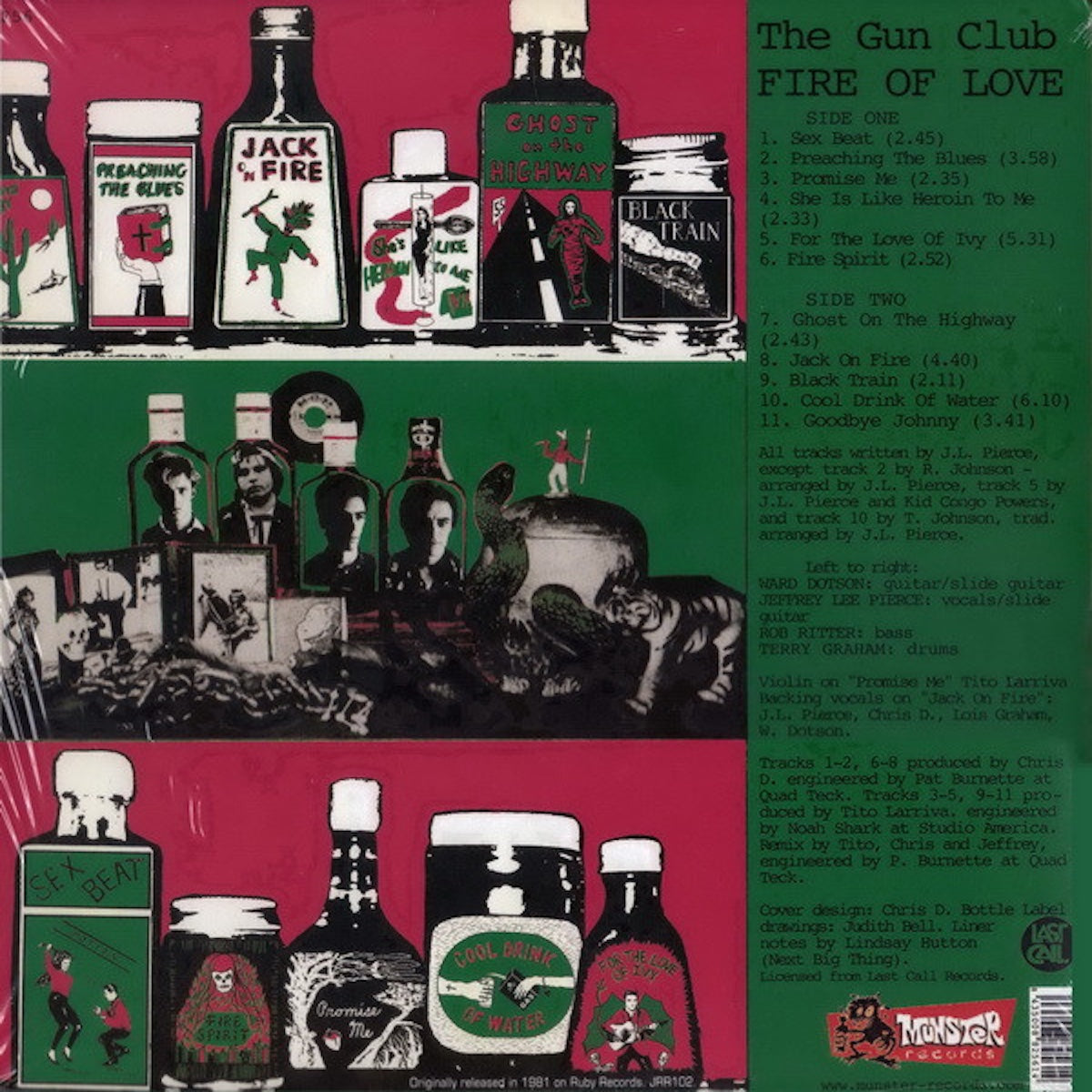 THE GUN CLUB Fire Of Love (LP)