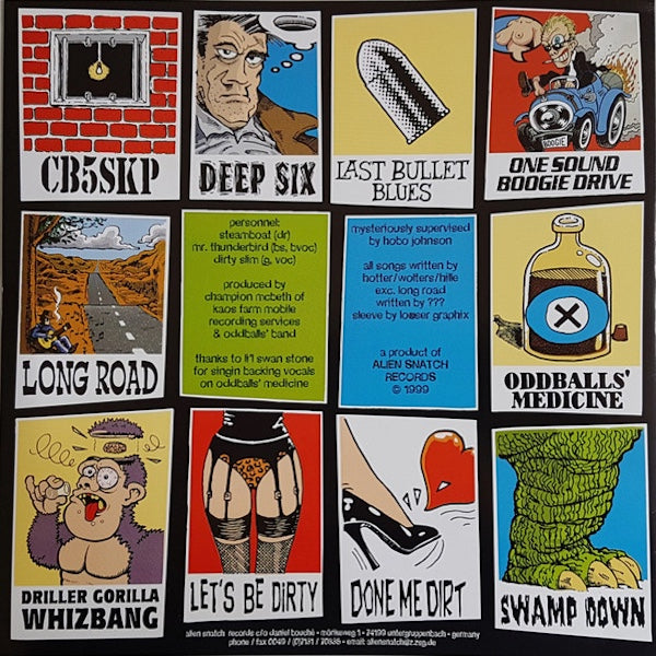 ODDBALLS' BAND Last Bullet Blues (10")