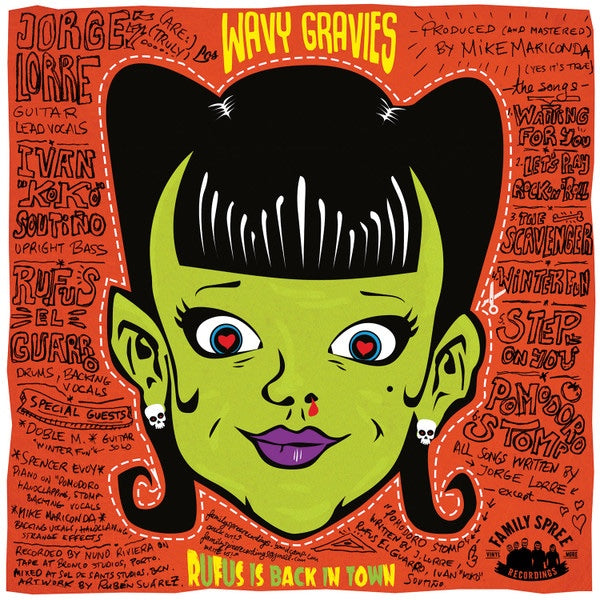 LOS WAVY GRAVIES Rufus Is Back In Town (LP)
