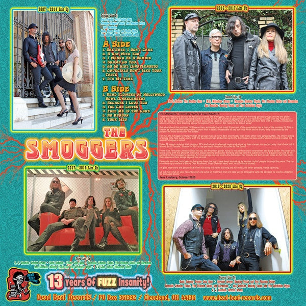 THE SMOGGERS 13 Years Of Fuzz Insanity (LP)