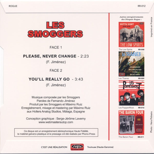 THE SMOGGERS Please, Never Change (7")
