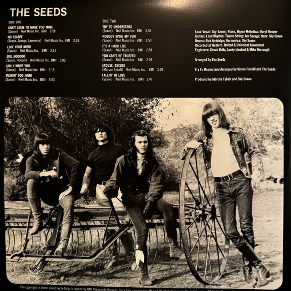 THE SEEDS The Seeds (2xLP)