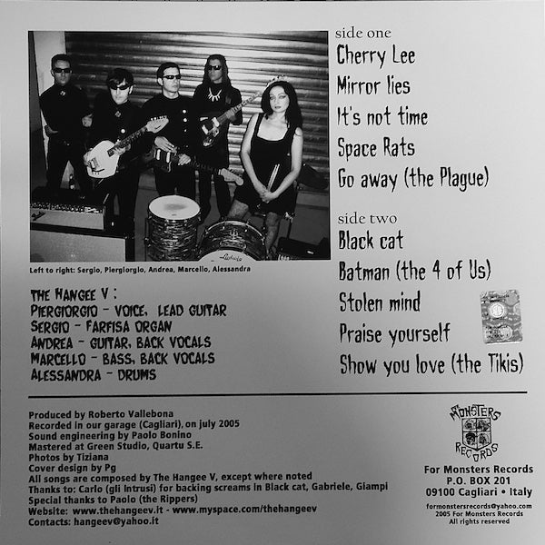 THE HANGEE V The Hangee V (LP)