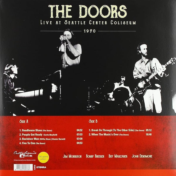 THE DOORS Live At Seattle Center Coliseum 1970 (LP)