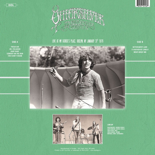 QUICKSILVER MESSENGER SERVICE Live At My Father's (LP)