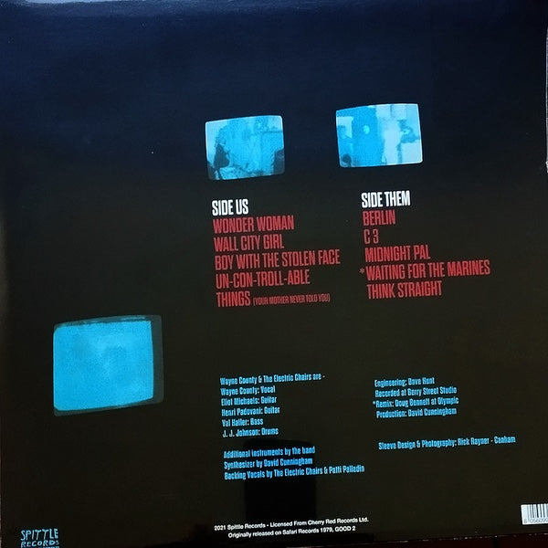 WAYNE COUNTY & THE ELECTRIC CHAIRS Things Your Mother Never Told You (LP)