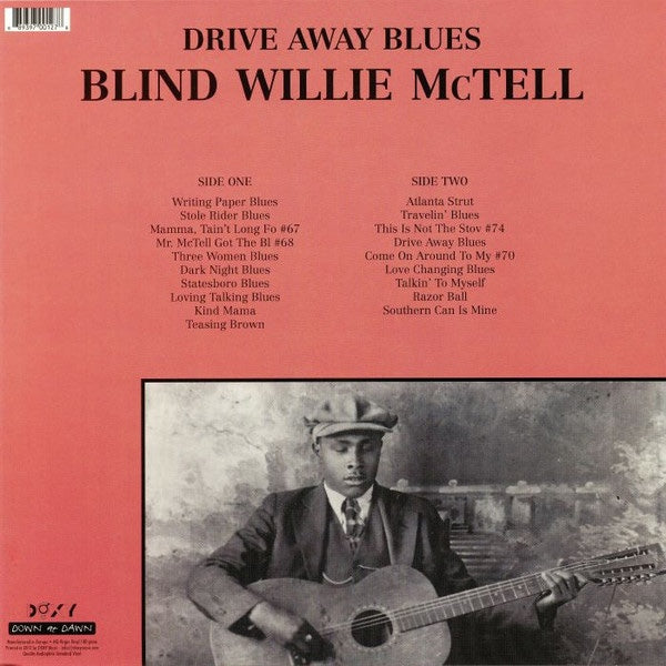BLIND WILLIE McTELL Drive Away Blues (LP)