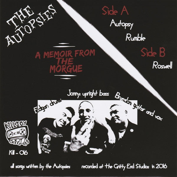 THE AUTOPSIES A Memoir From The Morgue (7")
