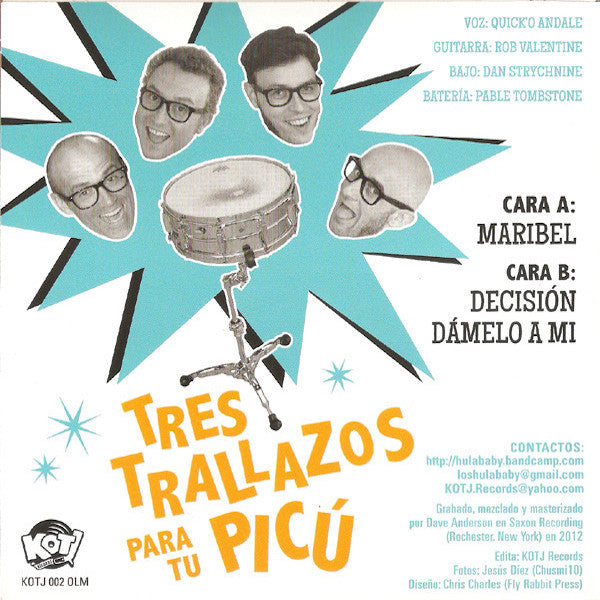 HULA BABY The Rochester Sessions (7")