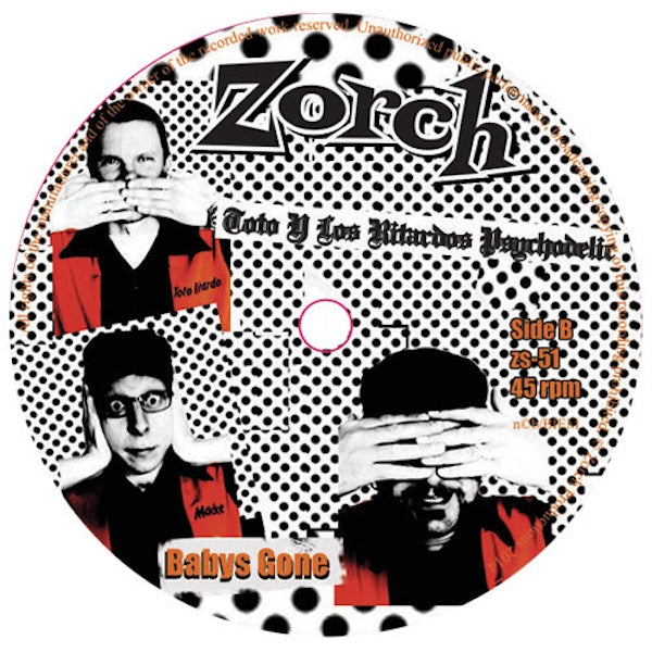 TOTO Y LOS RITARDOS PSYCHODELIC Big Mistake (7")