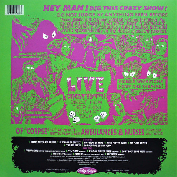 THE FUZZTONES Leave Your Mind At Home (LP+7")