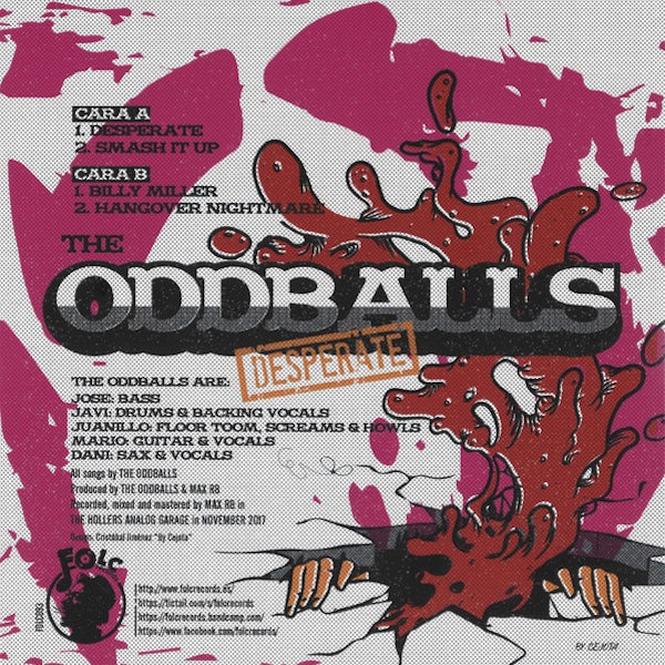 THE ODDBALLS Desperate (7")