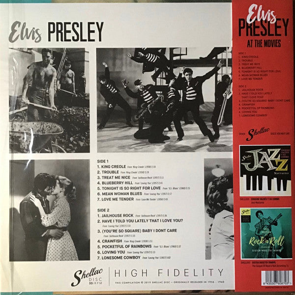 ELVIS PRESLEY At The Movies (LP)
