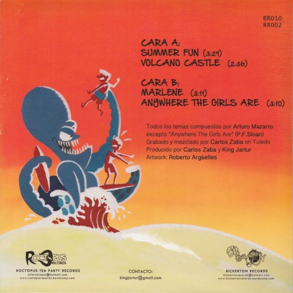KING JARTUR & HIS LORDS Summer Fun (7")