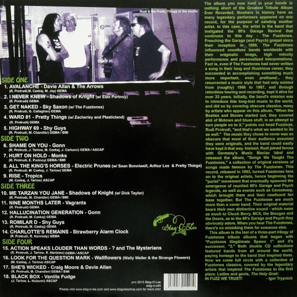 VARIOS In Fuzz We Trust (60s Psych - And Garage Legends Salute The Fuzztones) (2xLP)