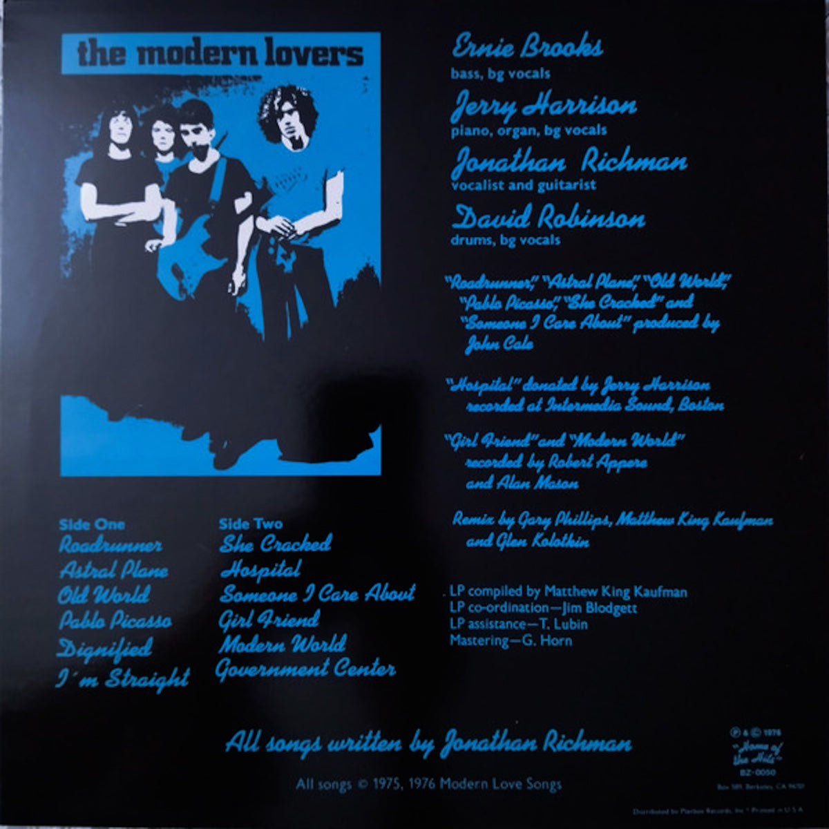 THE MODERN LOVERS The Modern Lovers (LP)