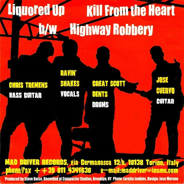 THE MORNING SHAKES Let's Get Liquored Up!! (7")